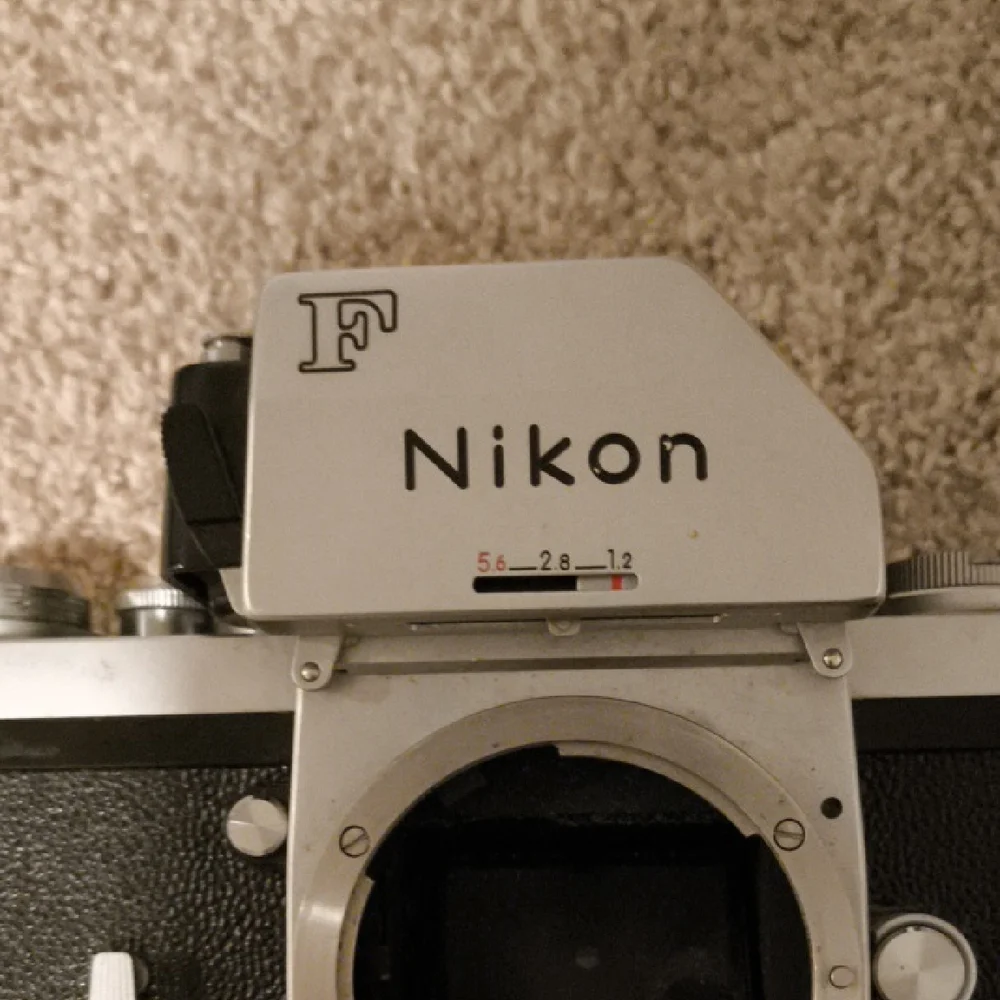 Nikon Classic F 35mm Silver and Black Camera Body